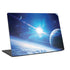 View of a Planet as it Looms in Close Orbit and with Rings Universal Laptop 16in (13 x 9.4in) Skin